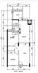 Blk 321 Ang Mo Kio Avenue 1 (Ang Mo Kio), HDB 3 Rooms #582636721